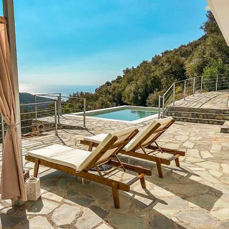 Villa Kampos View - Quiet House At The End Of The Road, Private Pool Kámbos Exterior foto
